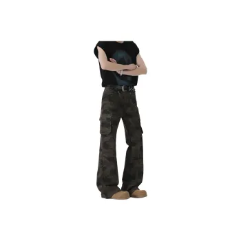 COPICVEN Jeans Unisex Camouflage