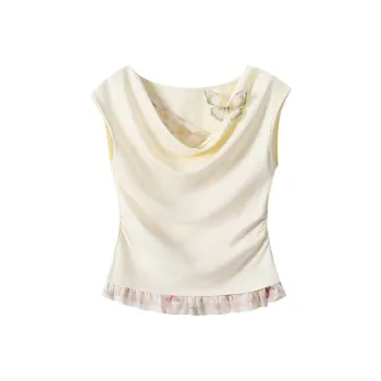 ABBY GODDESS T Shirts Women's Apricot
