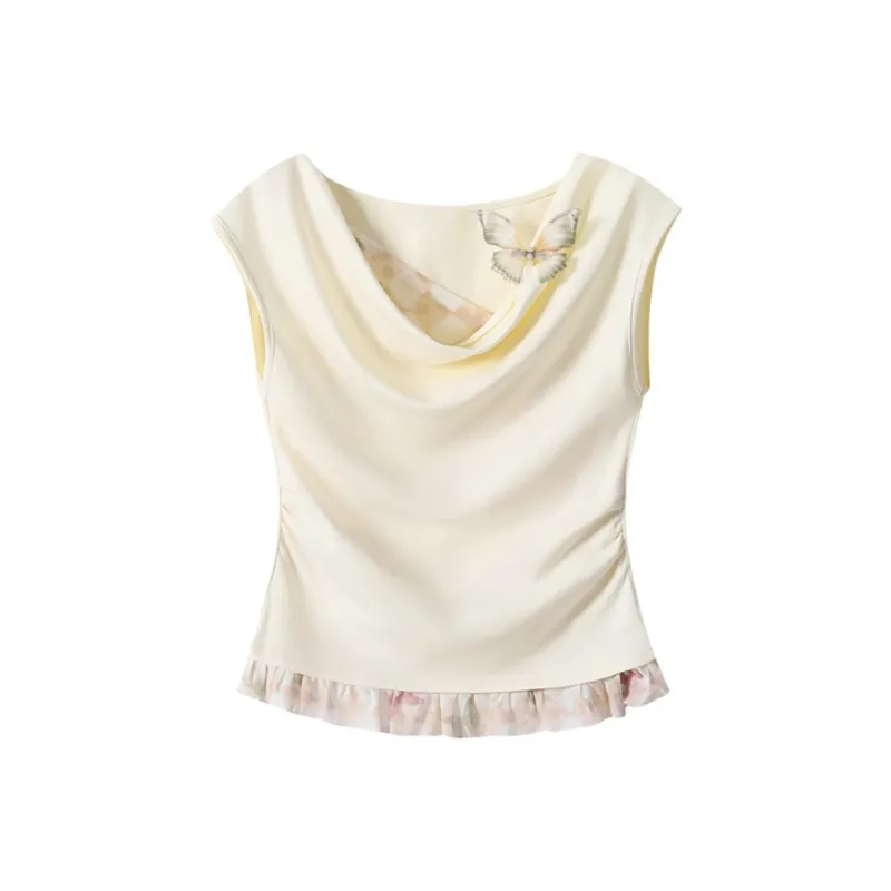 ABBY GODDESS T Shirts Women's Apricot-0