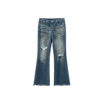 CHUU Jeans Women's Dark Denim Blue