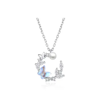 ALI THE FOX S925 Silver Necklaces Women's