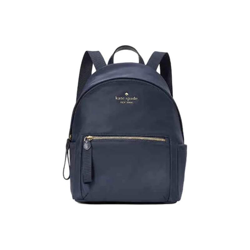 Kate Spade Chelsea Fabric Backpack Medium Size Unisex Blue-0