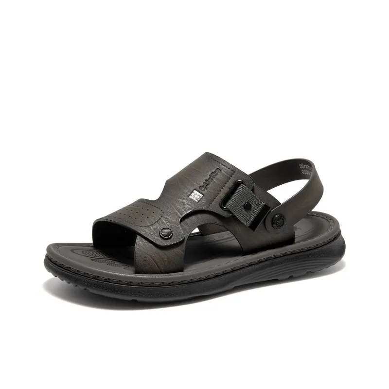 Spider King Beach Sandals Men's Gray-1