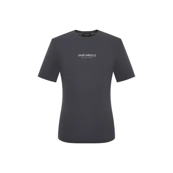 SAINT ANGELO T Shirts Unisex Cloud Mist Dark Gray