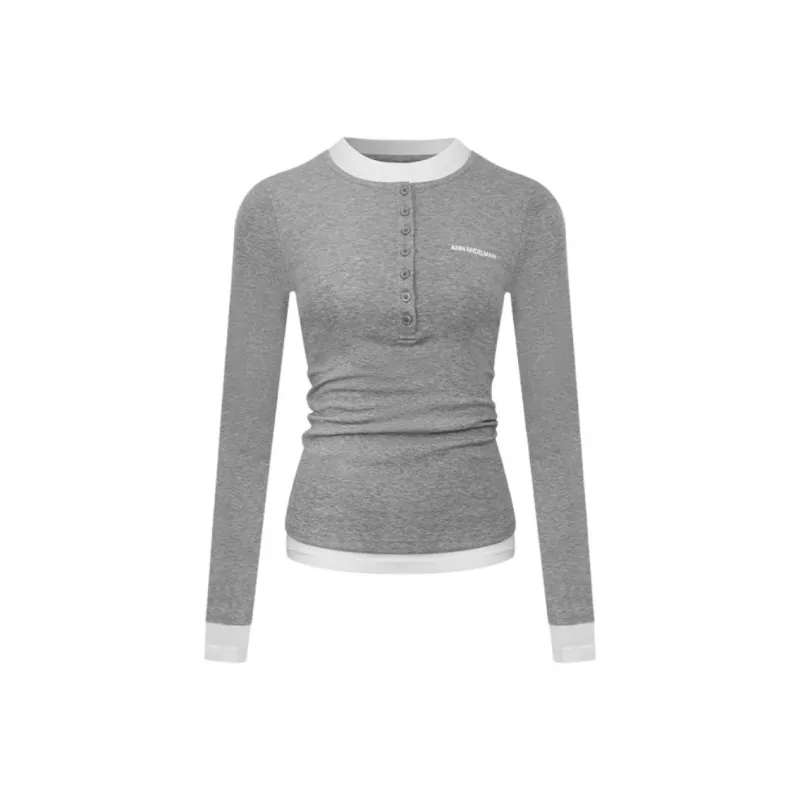 Ann Andelman Knitwear Women's Gray-0