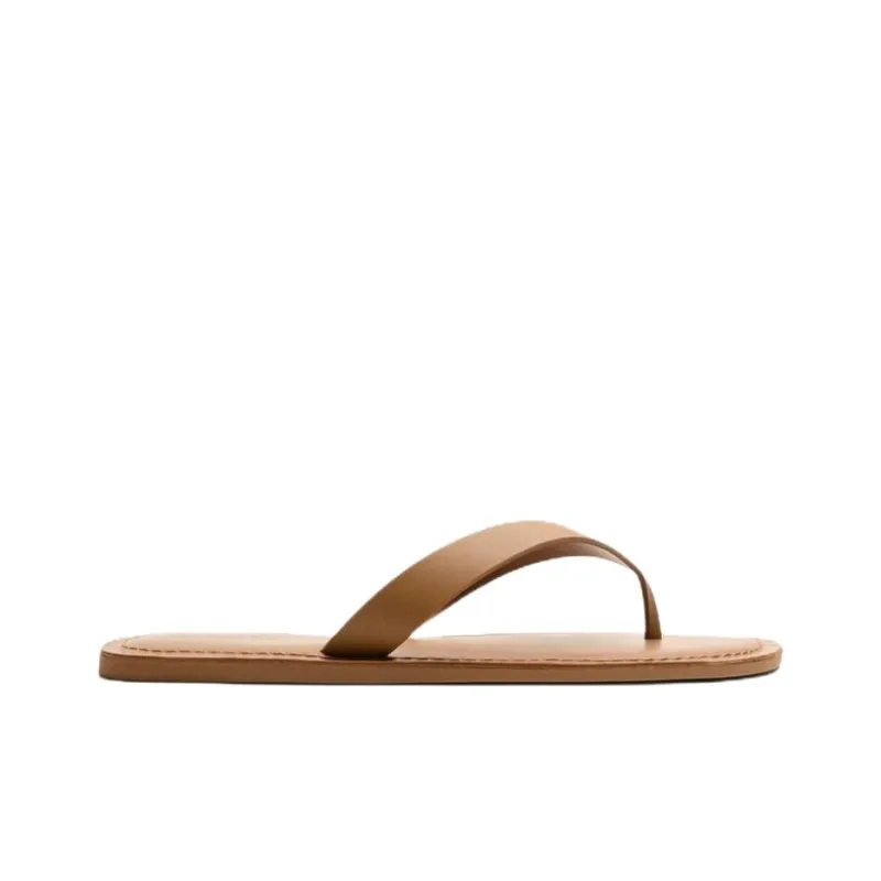 ZARA ORIGINS Abrasion Resistant Flip Flops Men's Brown-1