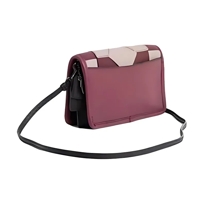 COACH Hayden Leather Shoulder Bag Small Size Women's Dark Red-1