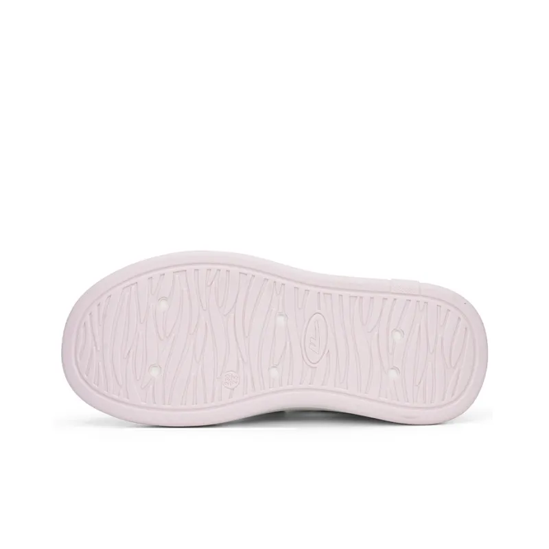 Warrior Abrasion Resistant Slip Resistant Low Top Casual Shoes Women's Beige Pink-4
