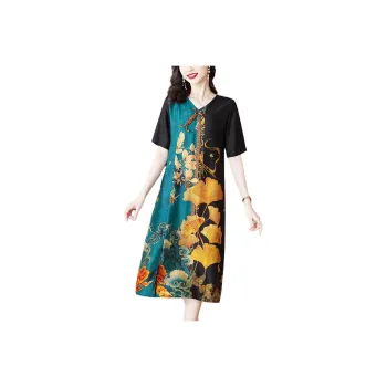 The Temptation Of The Muse Short Sleeved Dress Women's