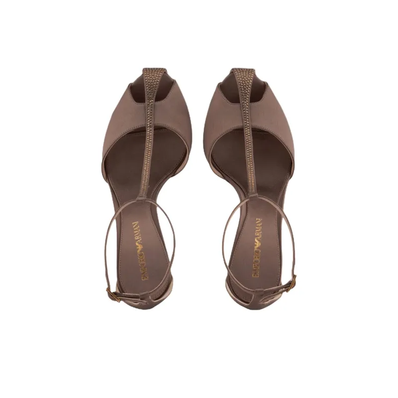 EMPORIO ARMANI 95mm T bar Heeled Pumps-3