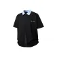 Black Blue Plaid-White