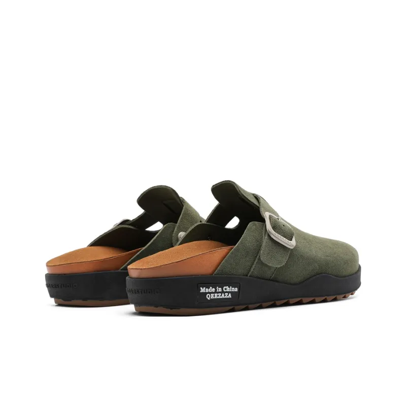 Bellum Han Rubber Sole Odor Resistant Slip Resistant Closed Toe Slippers Unisex-9