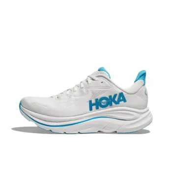 HOKA ONE ONE CLIFTON 10 Cushioning, Wear Resistant Low Top Casual Running Shoes Men's White