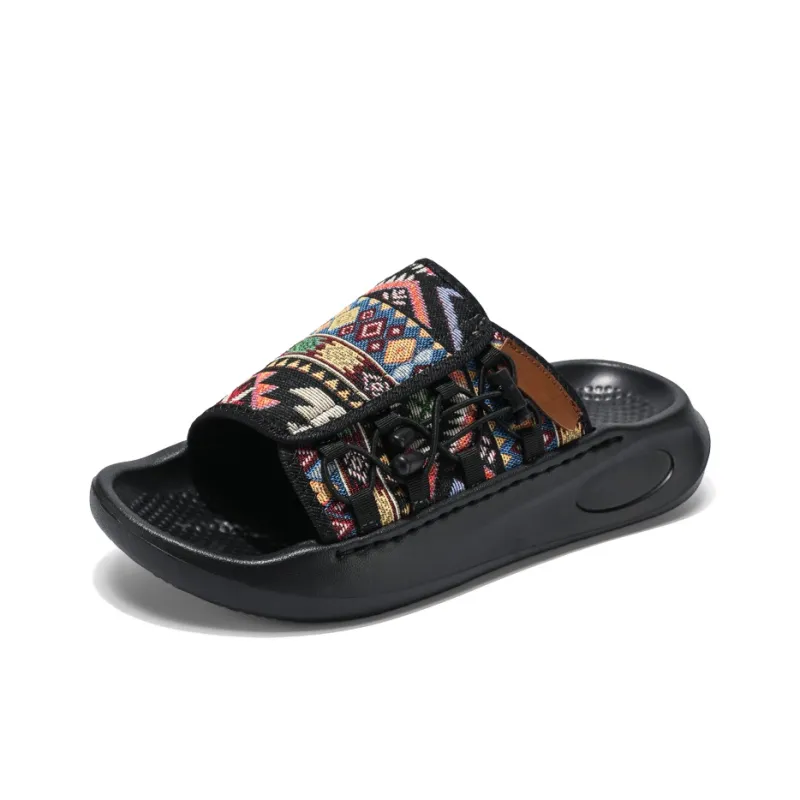 Grumpy Ram Slip Resistant Abrasion Resistant Slide Slippers Men's-1