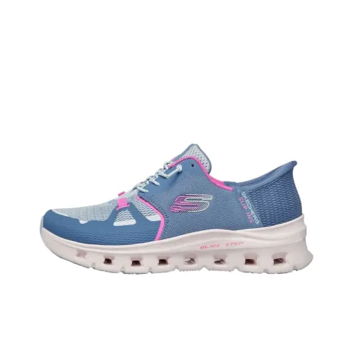 Skechers Work Low Top Running Shoes Women's Blue