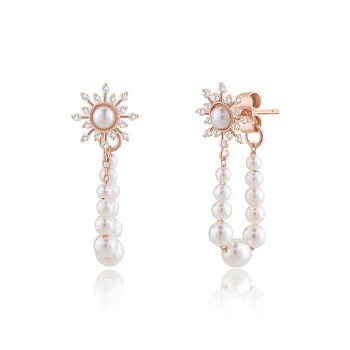 AJIDOU S925 Silver Earrings Women's