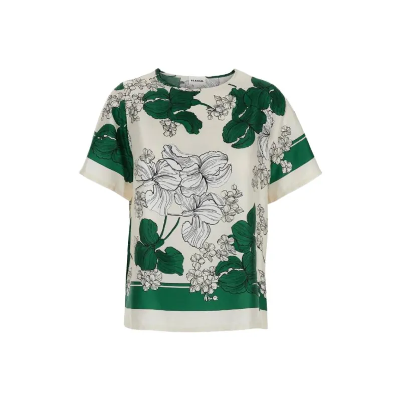 PAROSH Shirts Women's Green-0