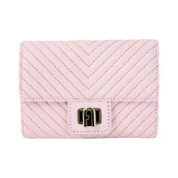 Furla Leather Wallet Women's Pink