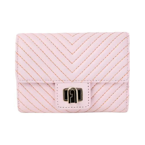 Furla Leather Wallet Women's Pink