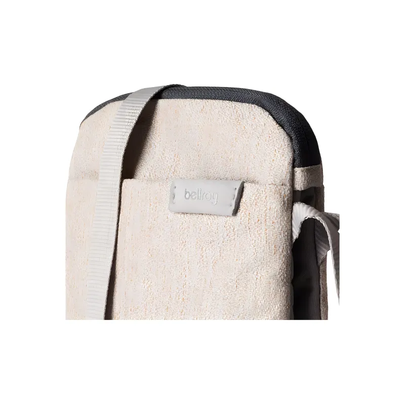 BELLROY Looma Woven Shoulder Bag, Crossbody Bag Unisex Salt Barrel Wood Color-4