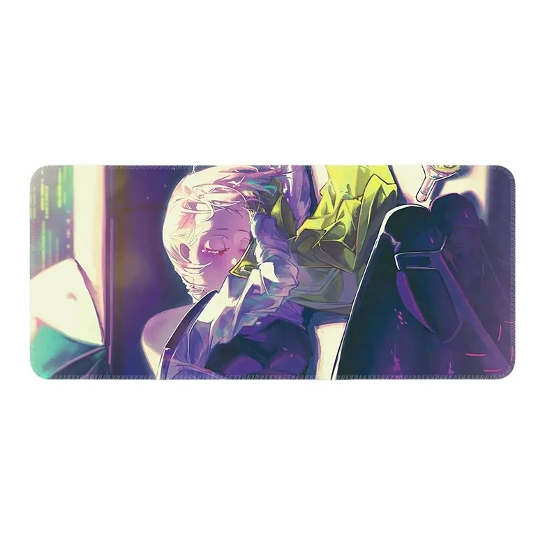 DANYIN Edge Walker Extra Large Men's Anime Gaming Computer Table Mat Cyberpunk Office Desk Cushion Mouse Pads-16