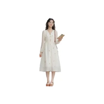 Dior Beauty Long Sleeved Dress Women's