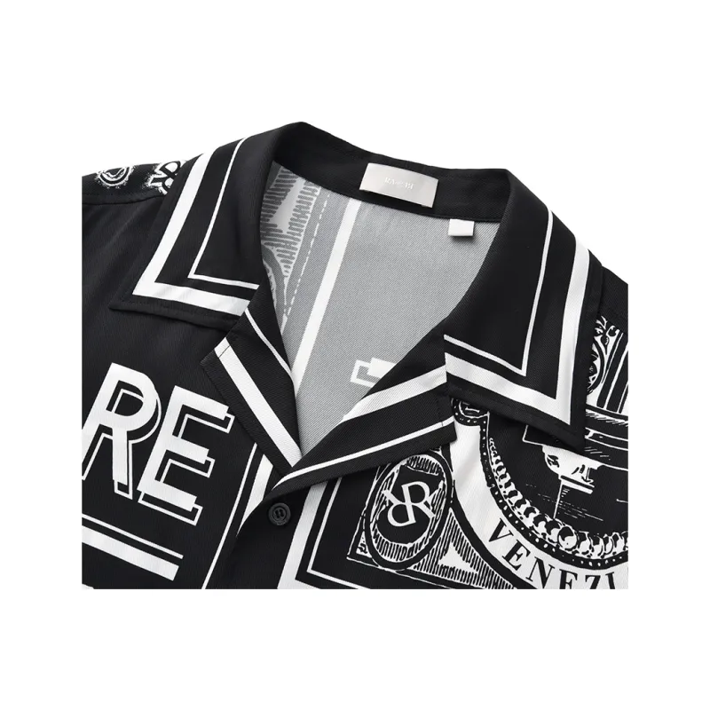 RARE Shirts Men Black/White-4
