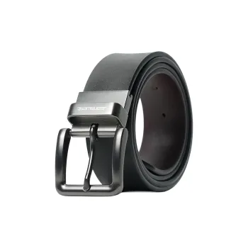 JEANSWEST Cow Split Leather Belts Men's 3.4cm
