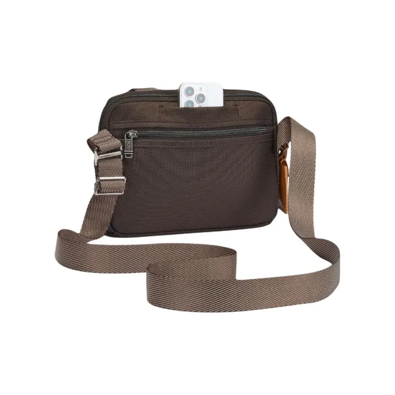 TUMI Ballistic Nylon Crossbody Bag Men's Dark Brown-3