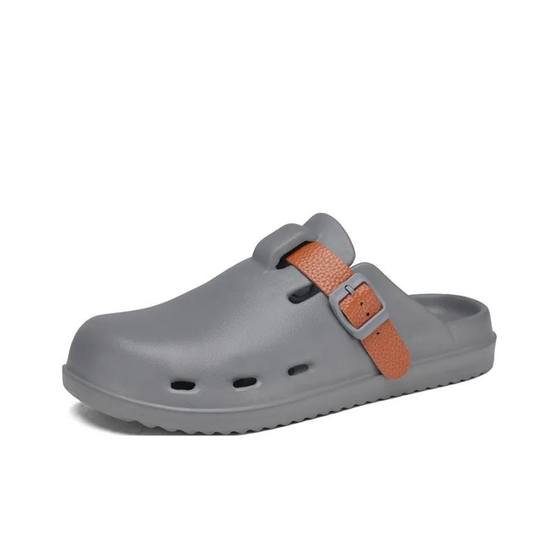 Colorful Creations EVA Quiet Odor Resistant Abrasion Resistant Slip Resistant Closed Toe Slippers Men's-14