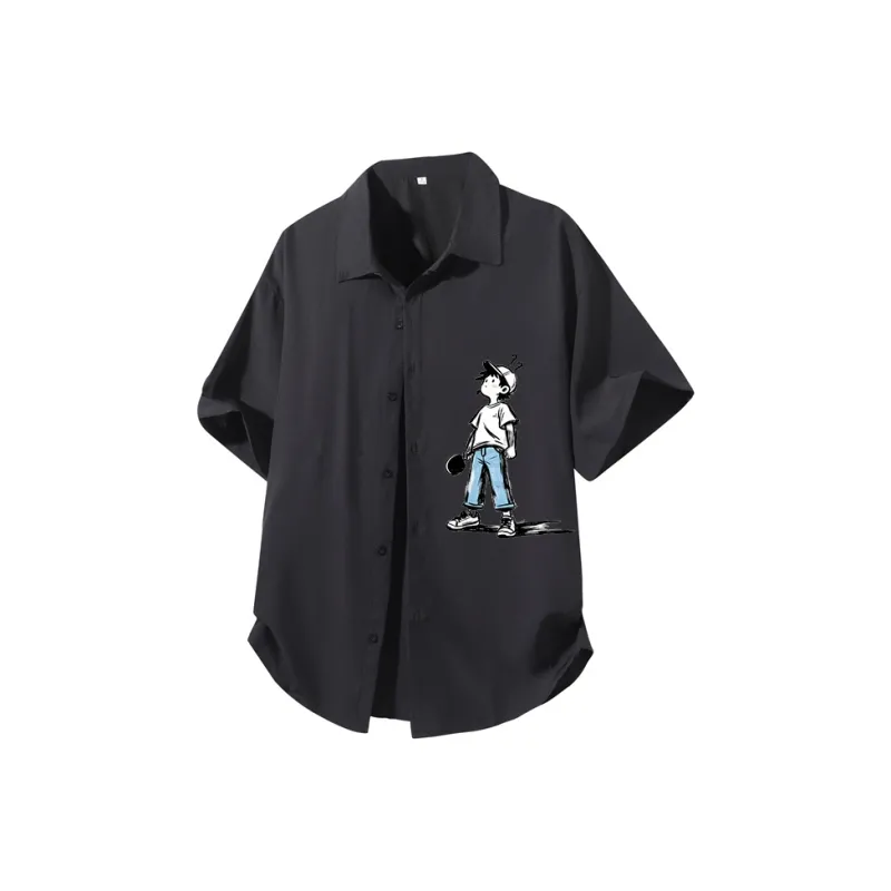 Evil Lions Short Sleeved Shirt Unisex-0