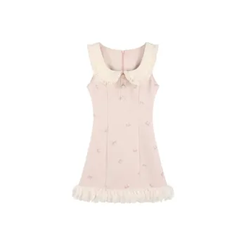 GUOZHEN Sleeveless Dress Women's