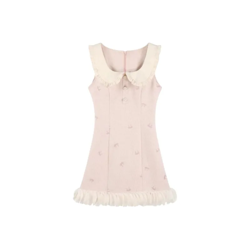 GUOZHEN Sleeveless Dress Women's-0