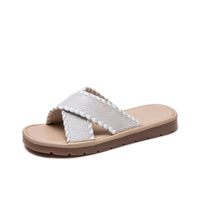 Jay Rubber Sole Slide Slippers Women's-5
