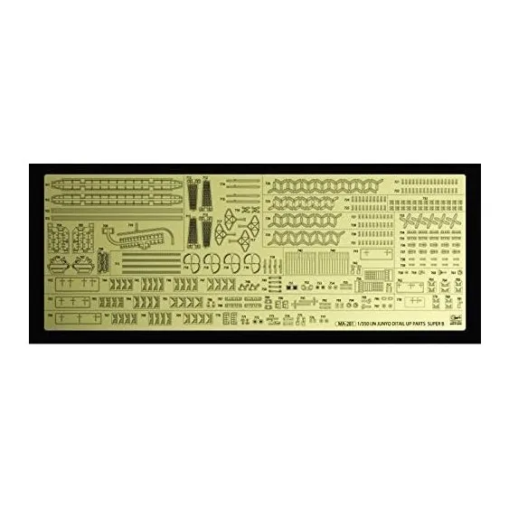 Hasegawa 1/350 Japan Marine Aircraft Carrier 'Eaglet' Detail Photo Etched Set Model Accessories-1