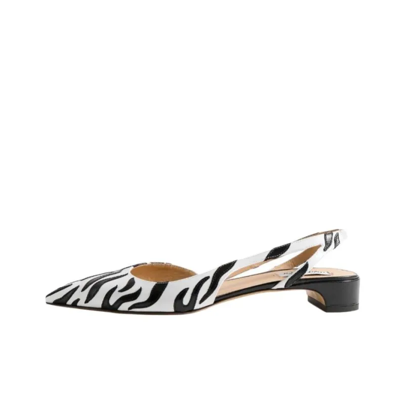 GABRIELA HEARST Delia Casual Single Shoes Women's Black White-0