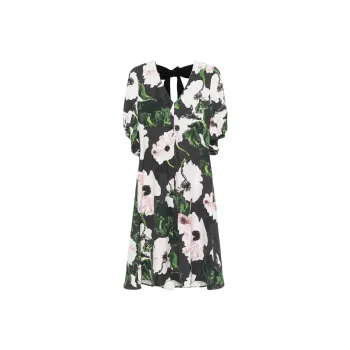 STINE GOYA Short Sleeved Dress Women's Black