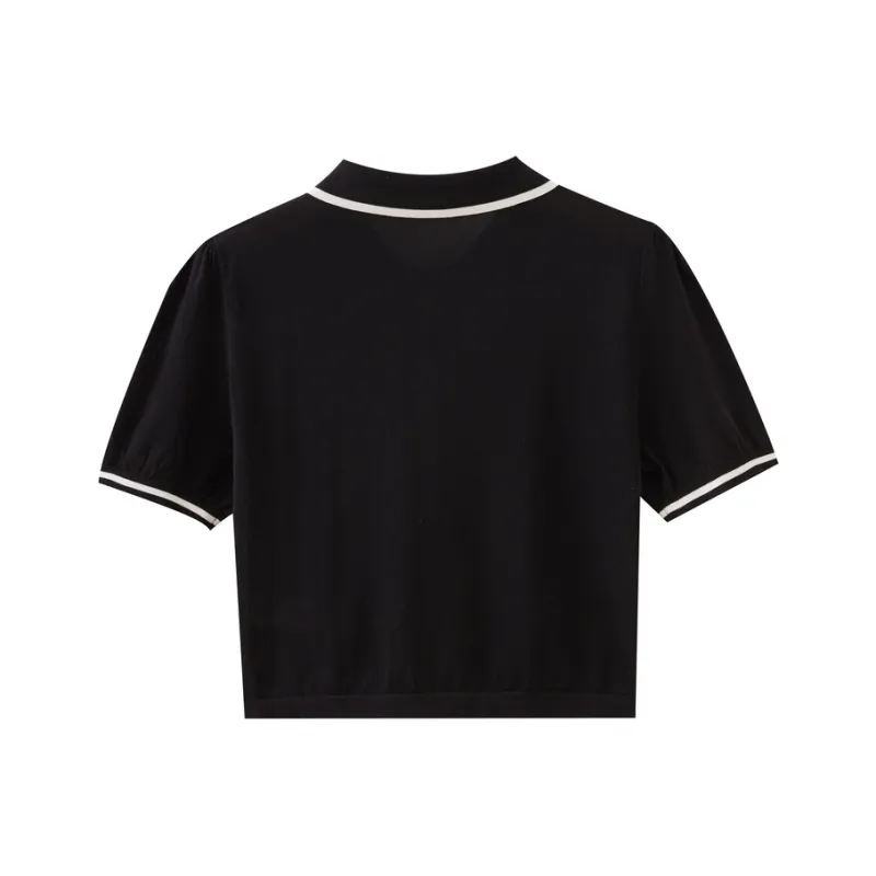 SHUIYUNJIAN Knitwear Women's Sapphire Black-1