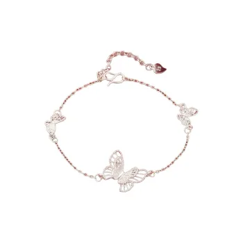 U state 999 Fine Silver Pure Silver Bracelets Women's