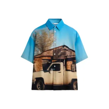 ZARA Shirts Men Blue