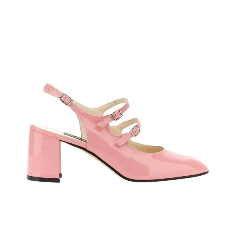 Carel Chunky Heel High Heels 6cm Women's Pink-1