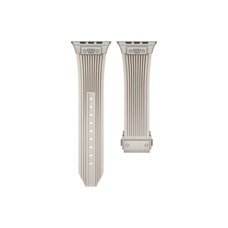 KVZUVUU Apple Compatibility Watch Band 215mm Silicone Material-3