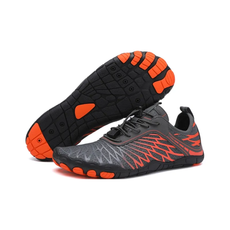 GESENLANG Slip Resistant, Abrasion Resistant, And Balanced River Trekking Shoes Men's-4