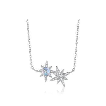 ALI THE FOX S925 Silver Necklaces Women's