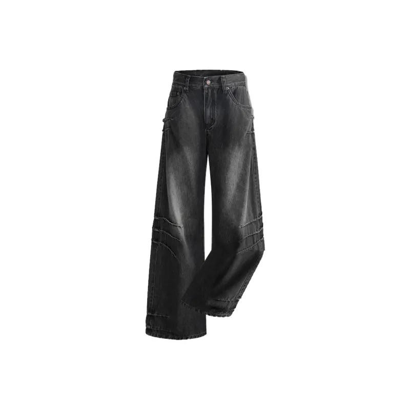 KGK Jeans Men's Black Gray Color-0
