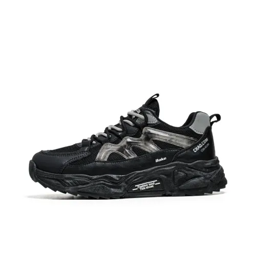 BAKE Anti Slip Wear Resistant Low Top Casual Shoes Men's