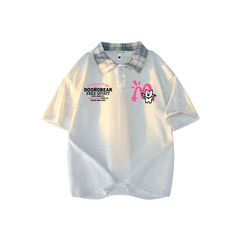 Budding Bear Polo Shirts Unisex-4