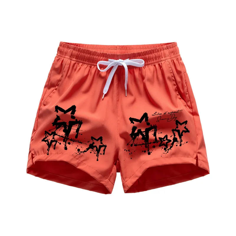 FONDLOOK Casual Shorts Unisex-4