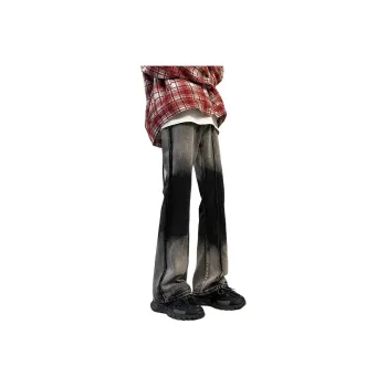 CORNILOT Jeans Unisex Black Gray Color