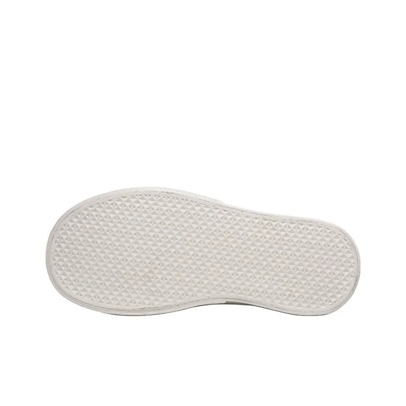 Ordifen Low Top Canvas Shoes Women's Black With White Stitching-4